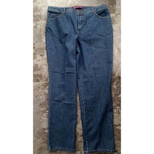 Womens Gloria Vanderbilt 16 Short  27 1/2" inseam Blue Jeans